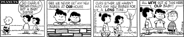 Peanuts "old baby"